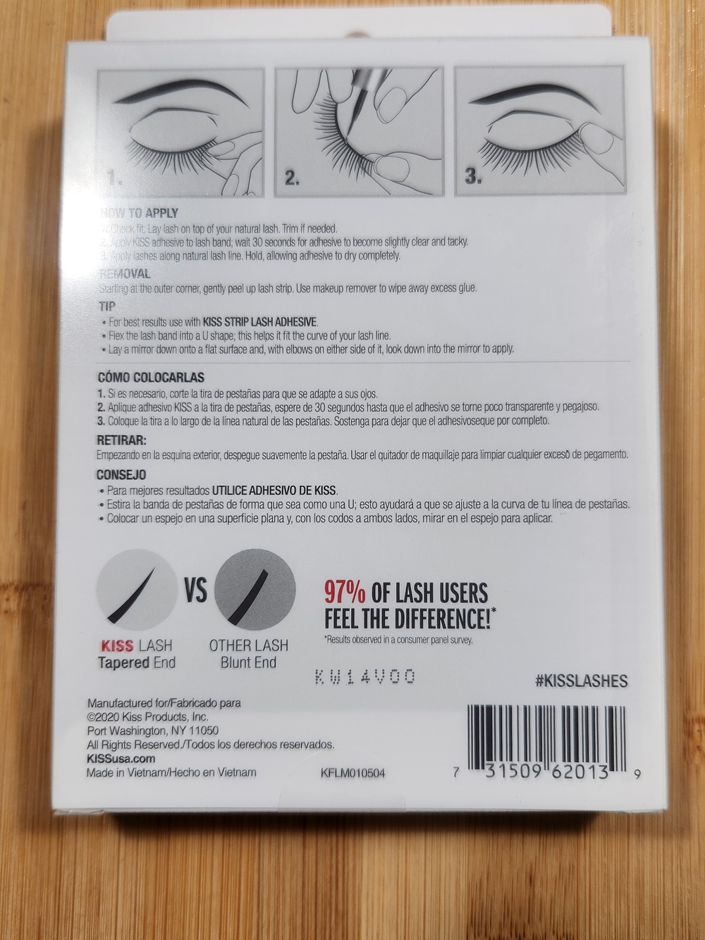 5 Pack NEW Kiss Lashes "Shy" Looks So Natural - Picture 5 of 7